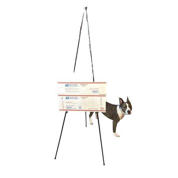 Quartet Instant Display Easel Black Portable Lightweight Adjustable Height - Picture 3 of 4